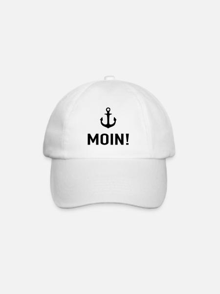 MOIN Anker 1- - Baseballkappe - Weiß/Weiß