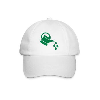Gießkanne - Baseballkappe - Weiß/Weiß - Vorne