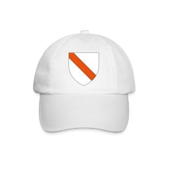 Straßburger Wappen - Baseballkappe - Weiß/Weiß - Vorne