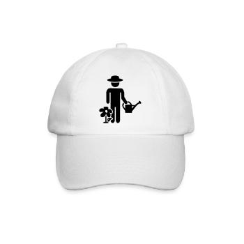 Gärtner - Baseballkappe - Weiß/Weiß - Vorne