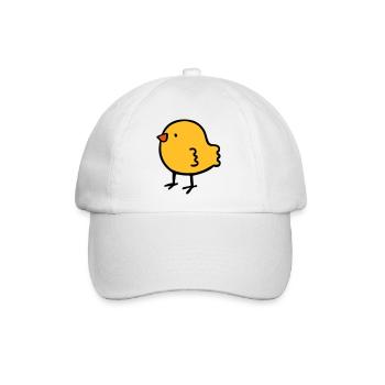Küken - Baseballkappe - Weiß/Weiß - Vorne