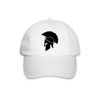 Spartaner - Baseballkappe - Weiß/Weiß - Vorne