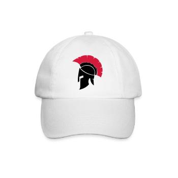 Spartaner - Baseballkappe - Weiß/Weiß - Vorne