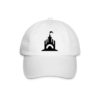 Schloß - Baseballkappe - Weiß/Weiß - Vorne