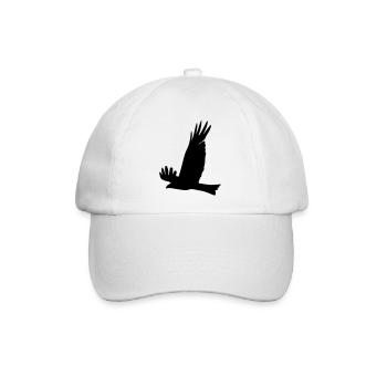 Adler - Baseballkappe - Weiß/Weiß - Vorne