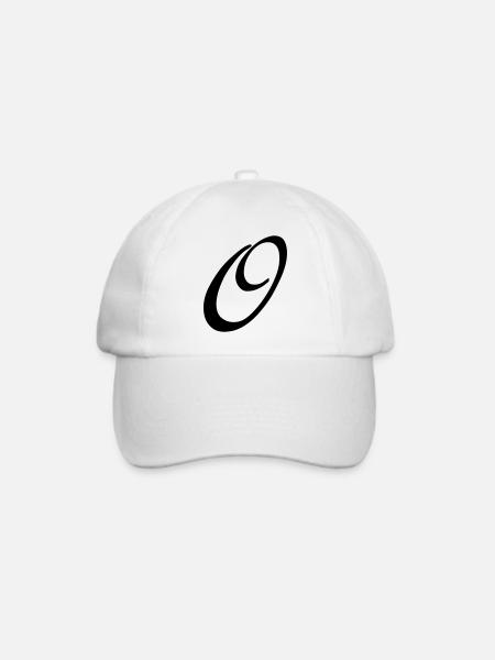 O - Baseballkappe - Weiß/Weiß