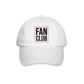 Fan Club - Baseballkappe - Weiß/Weiß - Vorne