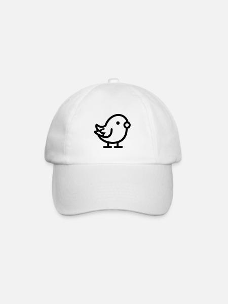 Küken - Baseballkappe - Weiß/Weiß