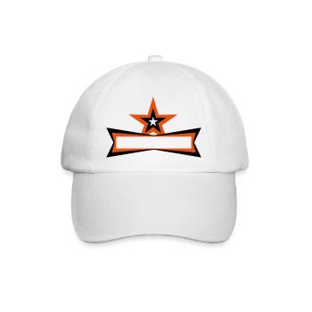 Star Frame - Baseballkappe - Weiß/Weiß - Vorne