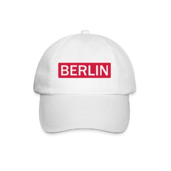 Berlin - Baseballkappe - Weiß/Weiß - Vorne