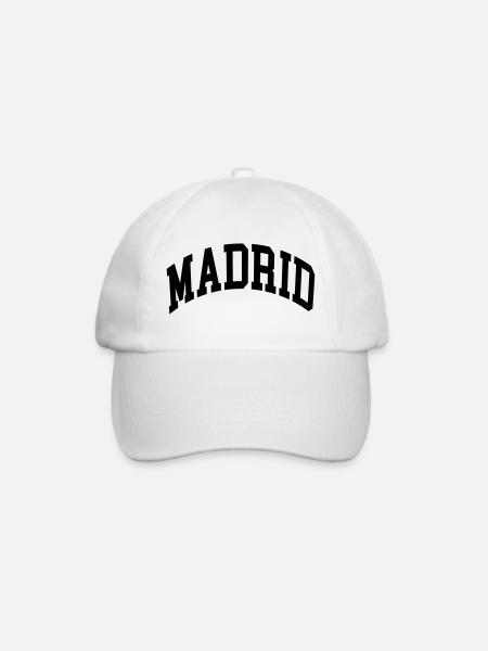 Madrid - Baseballkappe - Weiß/Weiß