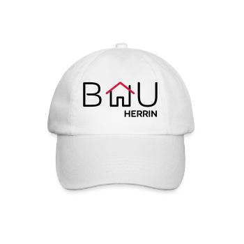 Bauherrin - Baseballkappe - Weiß/Weiß - Vorne