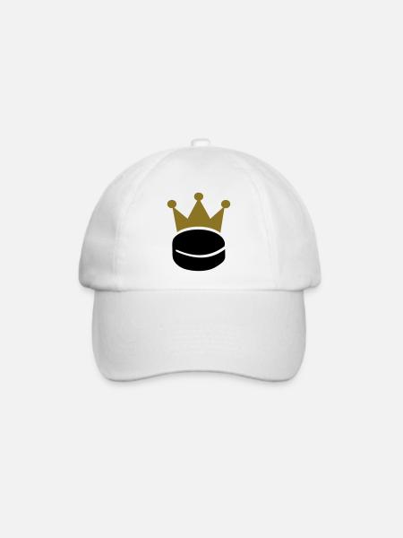 Eishockey - Baseballkappe - Weiß/Weiß