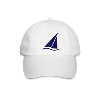 Regatta (kleines Symbol) - Baseballkappe - Weiß/Weiß - Vorne
