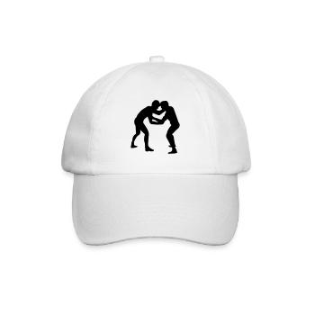 wrestling ringen - Baseballkappe - Weiß/Weiß - Vorne