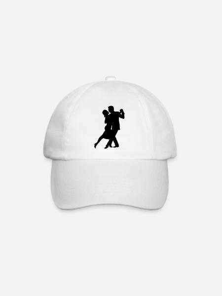 Tango Couple 2 - Farbwechsel - Baseballkappe - Weiß/Weiß