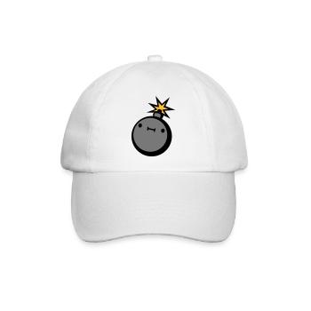 suesse bombe mit - Baseballkappe - Weiß/Weiß - Vorne