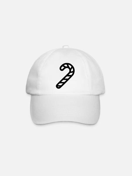Zuckerrohr - Baseballkappe - Weiß/Weiß