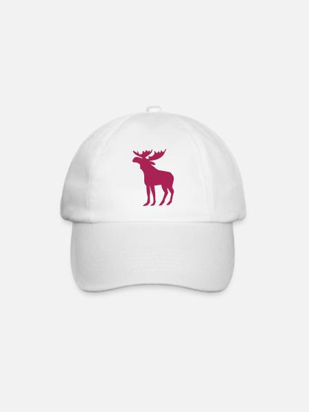 Elk - Baseballkappe - Weiß/Weiß