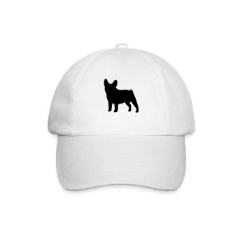 bulldog - Baseballkappe - Weiß/Weiß - Vorne