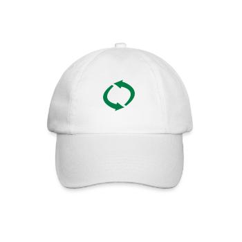 pfeile - Baseballkappe - Weiß/Weiß - Vorne