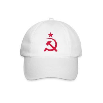 URSS__V002 - Baseballkappe - Weiß/Weiß - Vorne