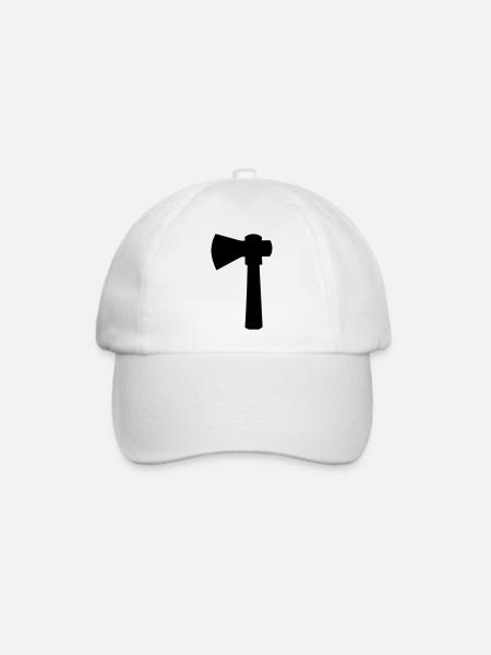 Axt - Baseballkappe - Weiß/Weiß