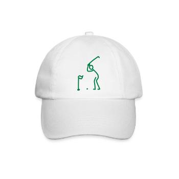 iYpsilon Golf - Baseballkappe - Weiß/Weiß - Vorne