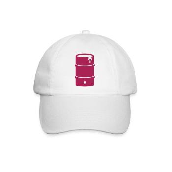 Tonne - Baseballkappe - Weiß/Weiß - Vorne