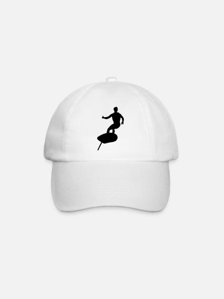 Surfen Foil - Baseballkappe - Weiß/Weiß