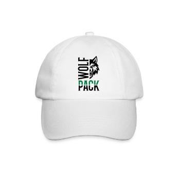 Wolf Pack Rudel - Baseballkappe - Weiß/Weiß - Vorne