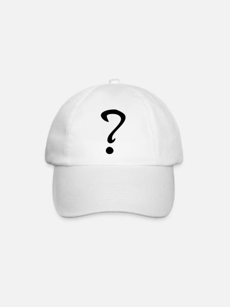 wat - Baseballkappe - Weiß/Weiß