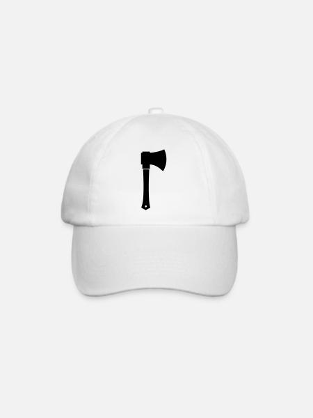 Axt - Baseballkappe - Weiß/Weiß