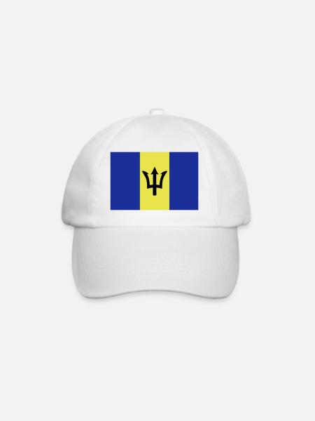 barbados - Baseballkappe - Weiß/Weiß