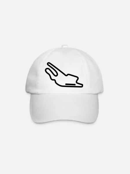 Schaltkreis france_c1 - Baseballkappe - Weiß/Weiß