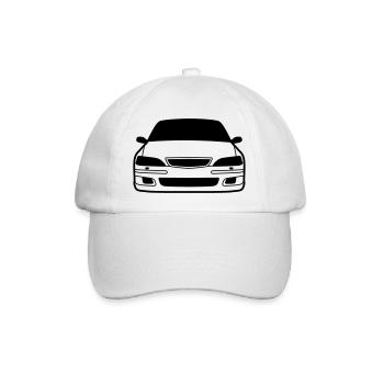 JDM Car eyes Accord | T-shirts JDM - Baseballkappe - Weiß/Weiß - Vorne