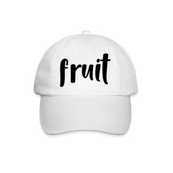Obst - Baseballkappe - Weiß/Weiß - Vorne