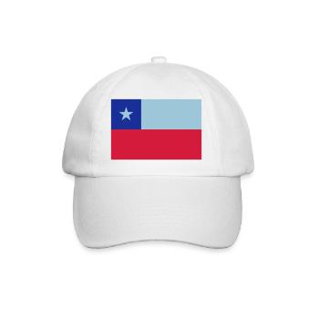 Chile - Baseballkappe - Weiß/Weiß - Vorne