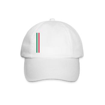 Trait italia - Version 4 - groß - Baseballkappe - Weiß/Weiß - Vorne