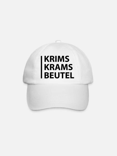 Krims-Krams Beutel (dh) - Baseballkappe - Weiß/Weiß
