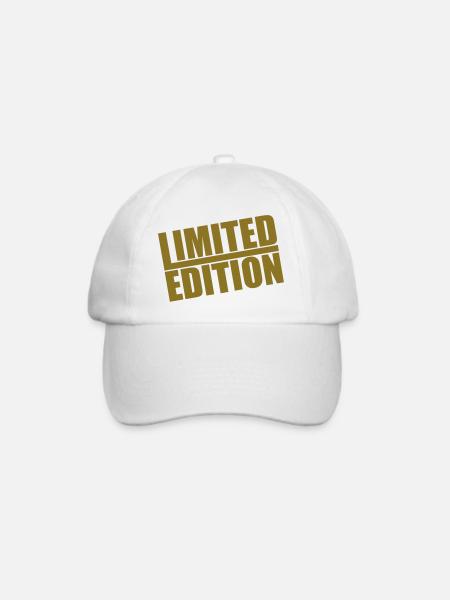 limited edition - Baseballkappe - Weiß/Weiß