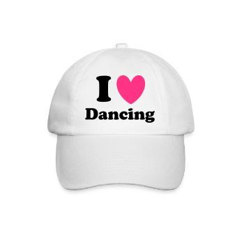 Dancing - Baseballkappe - Weiß/Weiß - Vorne