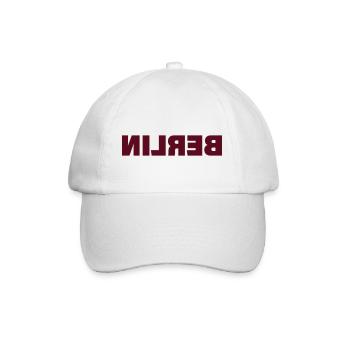 BERLIN - Baseballkappe - Weiß/Weiß - Vorne
