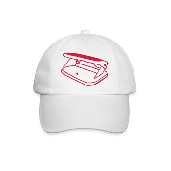 Locher - Baseballkappe - Weiß/Weiß - Vorne