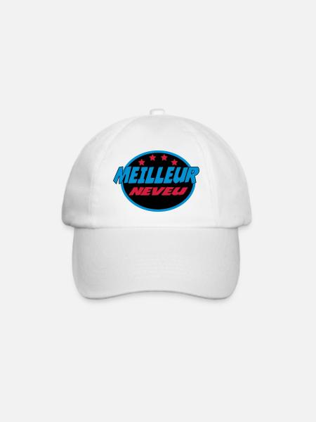 BESTER NEFFE - Baseballkappe - Weiß/Weiß