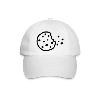 Keks - Baseballkappe - Weiß/Weiß - Vorne