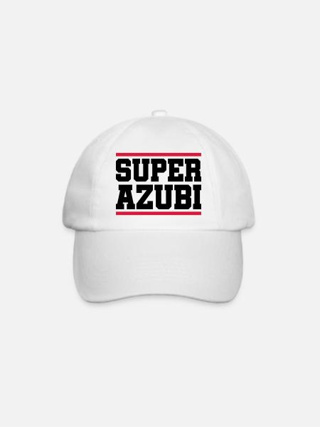 super azubi - Baseballkappe - Weiß/Weiß