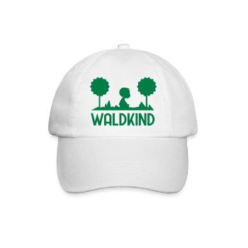 Waldkind - Baseballkappe - Weiß/Weiß - Vorne