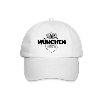 München City - Baseballkappe - Weiß/Weiß - Vorne