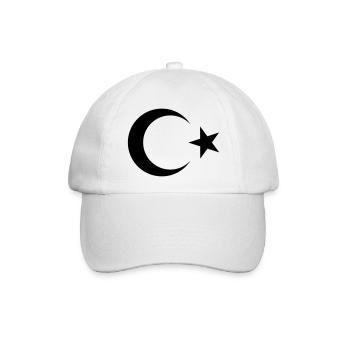 Turkey Türkei - Baseballkappe - Weiß/Weiß - Vorne